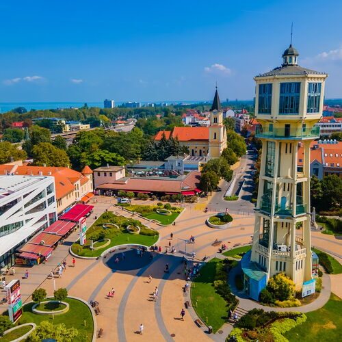 Siófok Water Tower viewpoint
